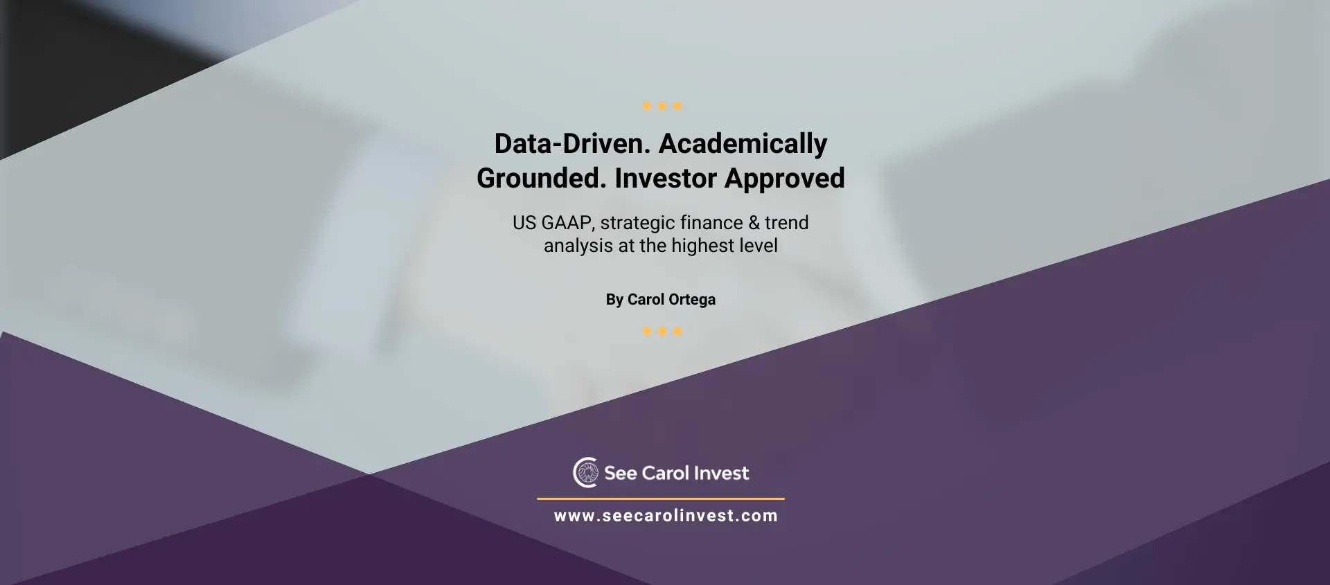 Slides WEB See Carol Invest